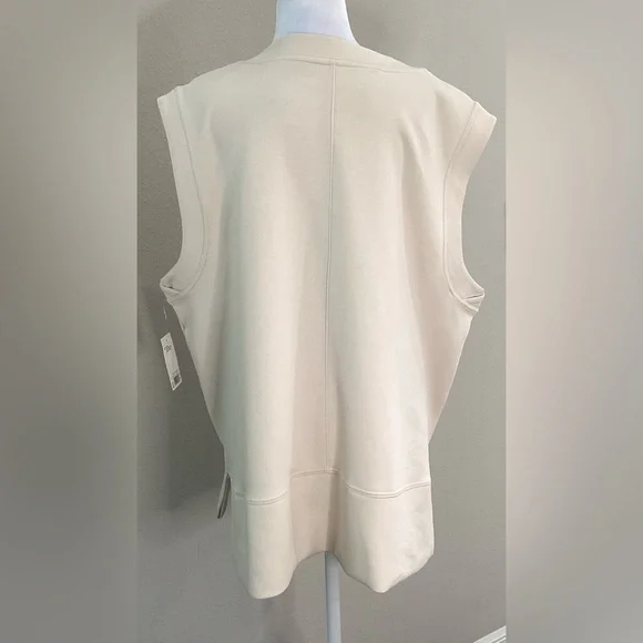 Tek Gear Women's Ultracomfort Sleeveless Vest - Off-White - Picture 5 of 9